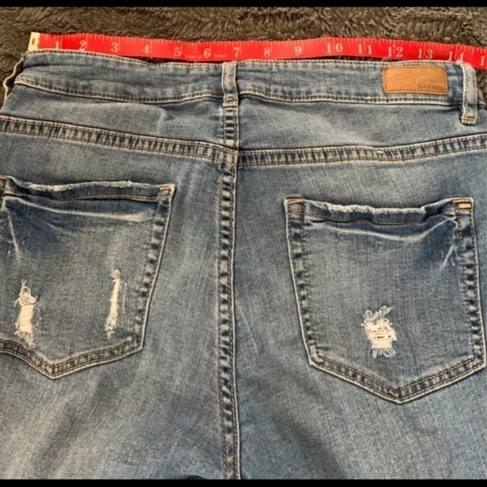 GARAGE Ripped Jeans Size 11‎ - Picture 4 of 7